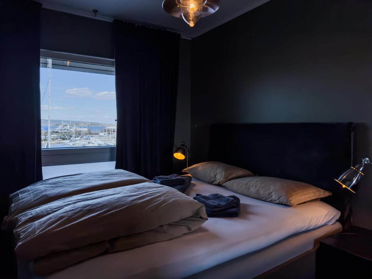 Holmestrand, Leilighet Pa Bryggekanten Esterno foto